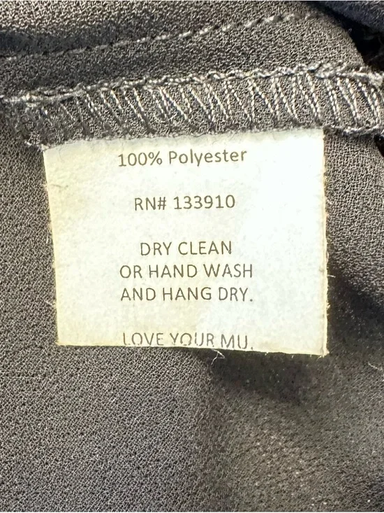 Show Me Your Mumu Chi Chi Top Black Off Shoulder Ruffle Blouse Boho Medium - Picture 7 of 7